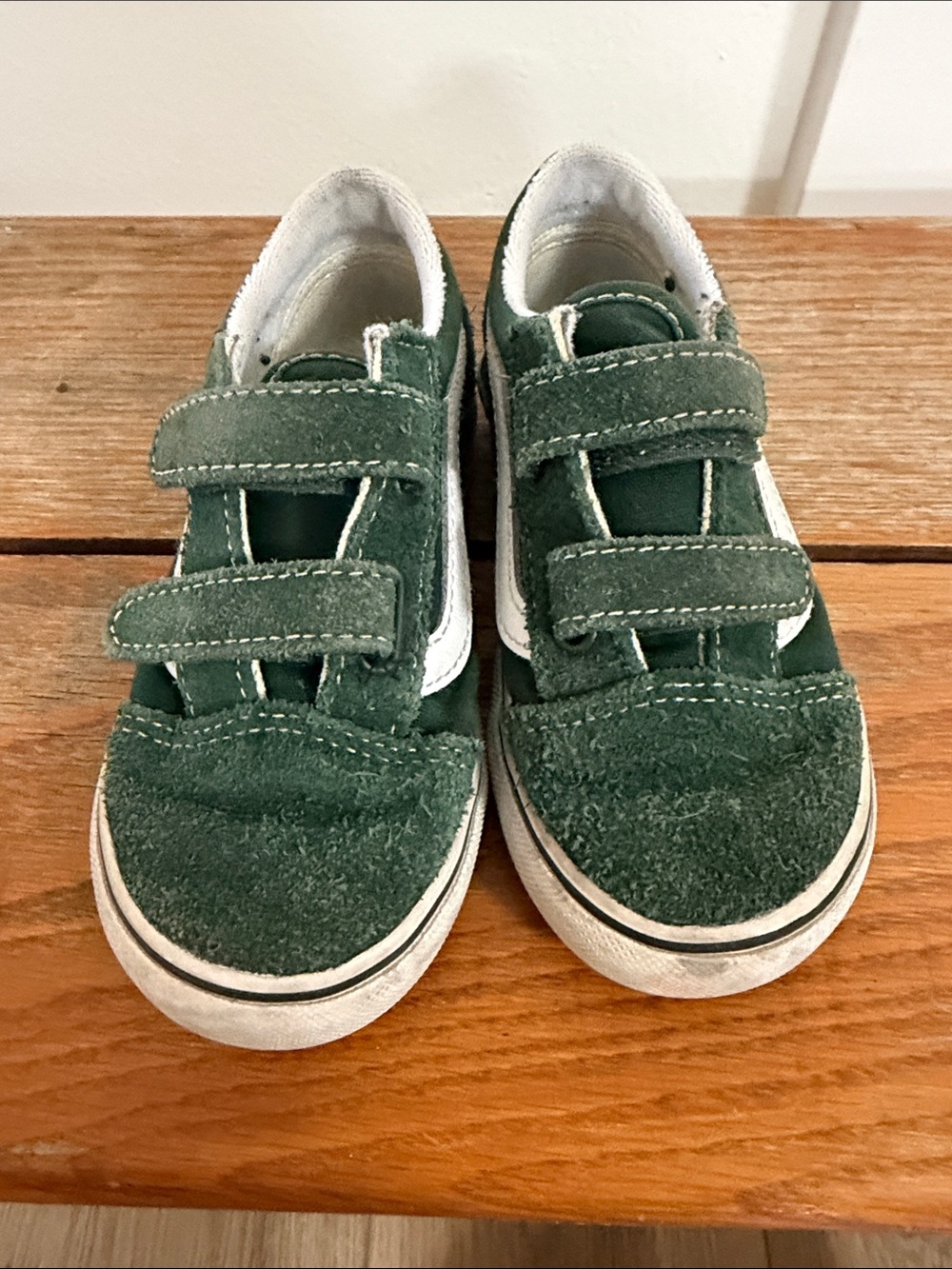 Toddler Boys Vans Old Skool V Sneakers Size 10 - Picture 2 of 5
